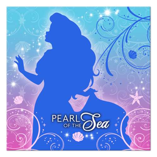 Ariel the Little Mermaid Beverage Napkins - Click Image to Close